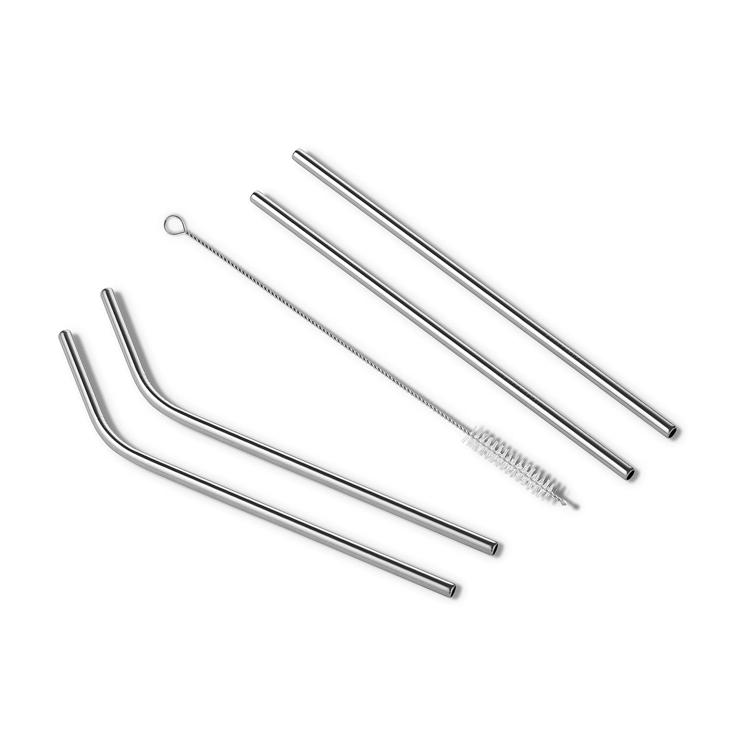 SWASTHA HYGIENE Reusable Stainless Steel Metal Straws (22 CM, 6) (B0CTKKRCM8) Amazon Price History, Amazon Price Tracker