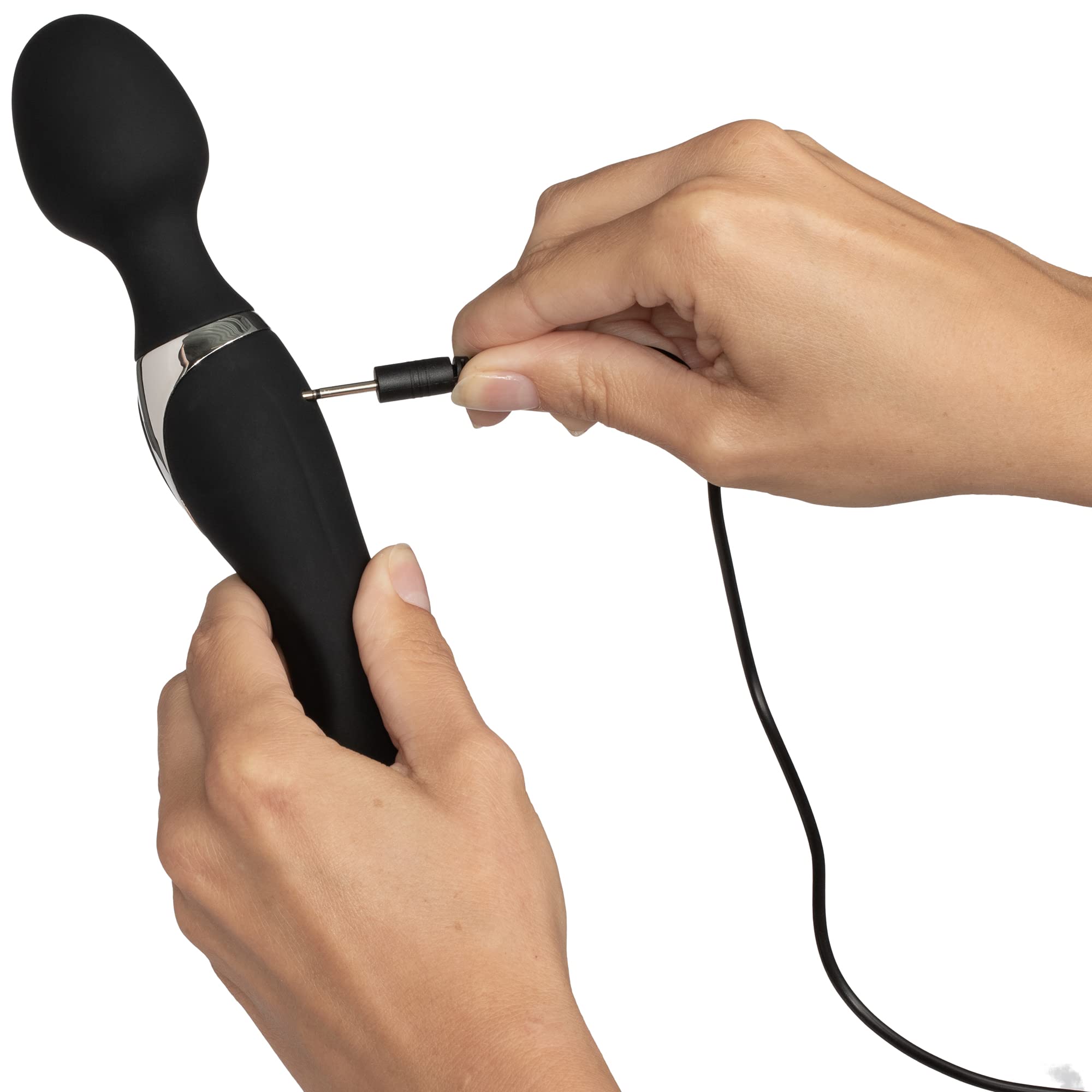 Sinful Varita mágica vibrador – Varita de placer doble juguete para adultos – Potente juguete sexual varita masajeador – recargable e impermeable juguetes sexuales para parejas – Juguete vibrador