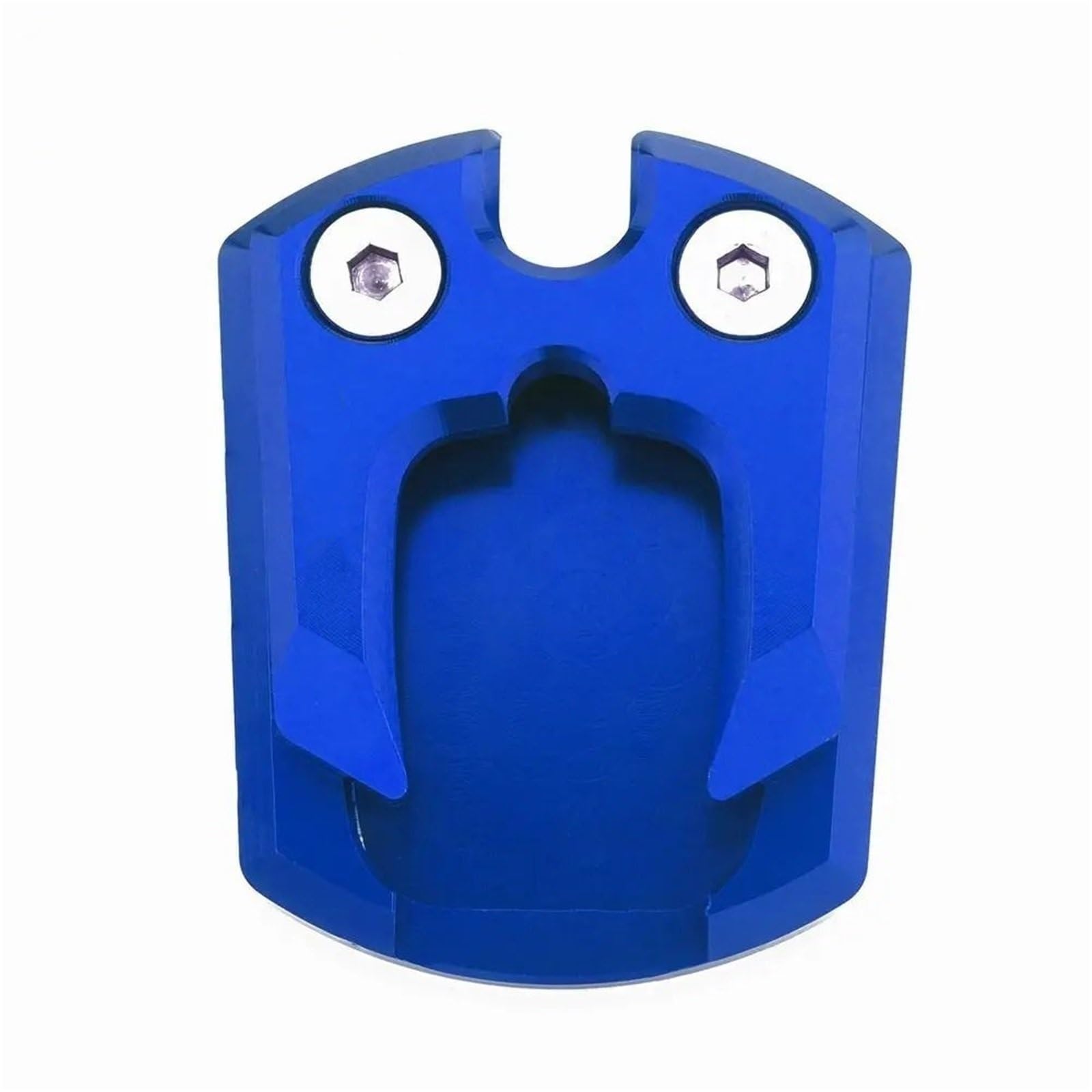 Extension béquille Xmax 300 2017-2018 : support alu bleu usiné CNC - 7
