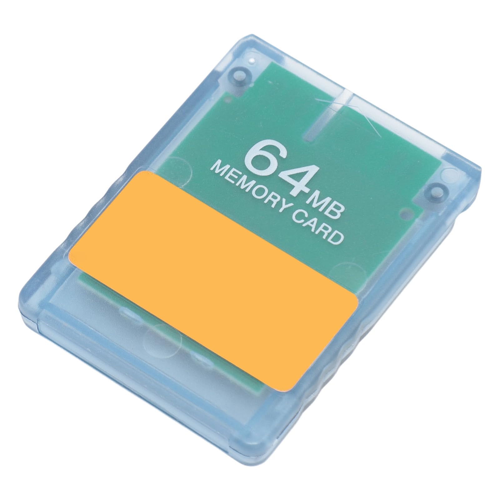 Scheda di Memoria per Console, V1.966 Stabile Professionale, Custodia Trasparente Portatile con Caricatore OPL HD, Scheda di Programma per Console di Gioco (64MB)