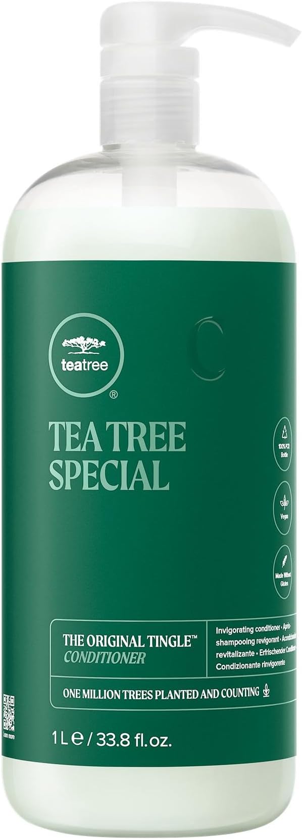 Tea Tree Special Conditioner, Detangles, Smooths + Softens, For All Hair Types