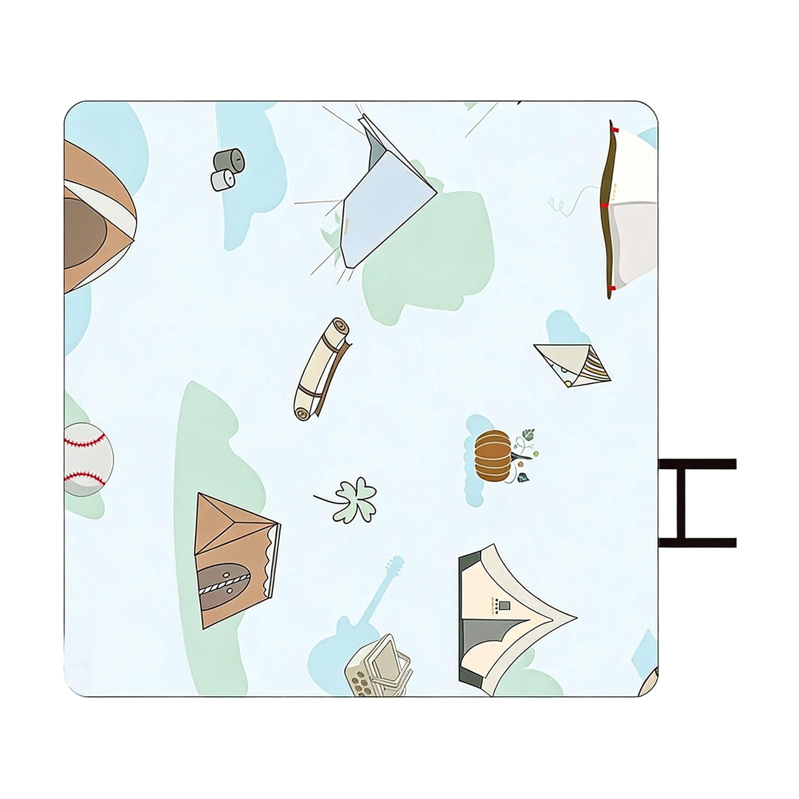 Générique Tapis épais pour Pique-Nique Yoga, Souple, Nettoyage Facile, Utilisation multifonctionnelle, imperméable