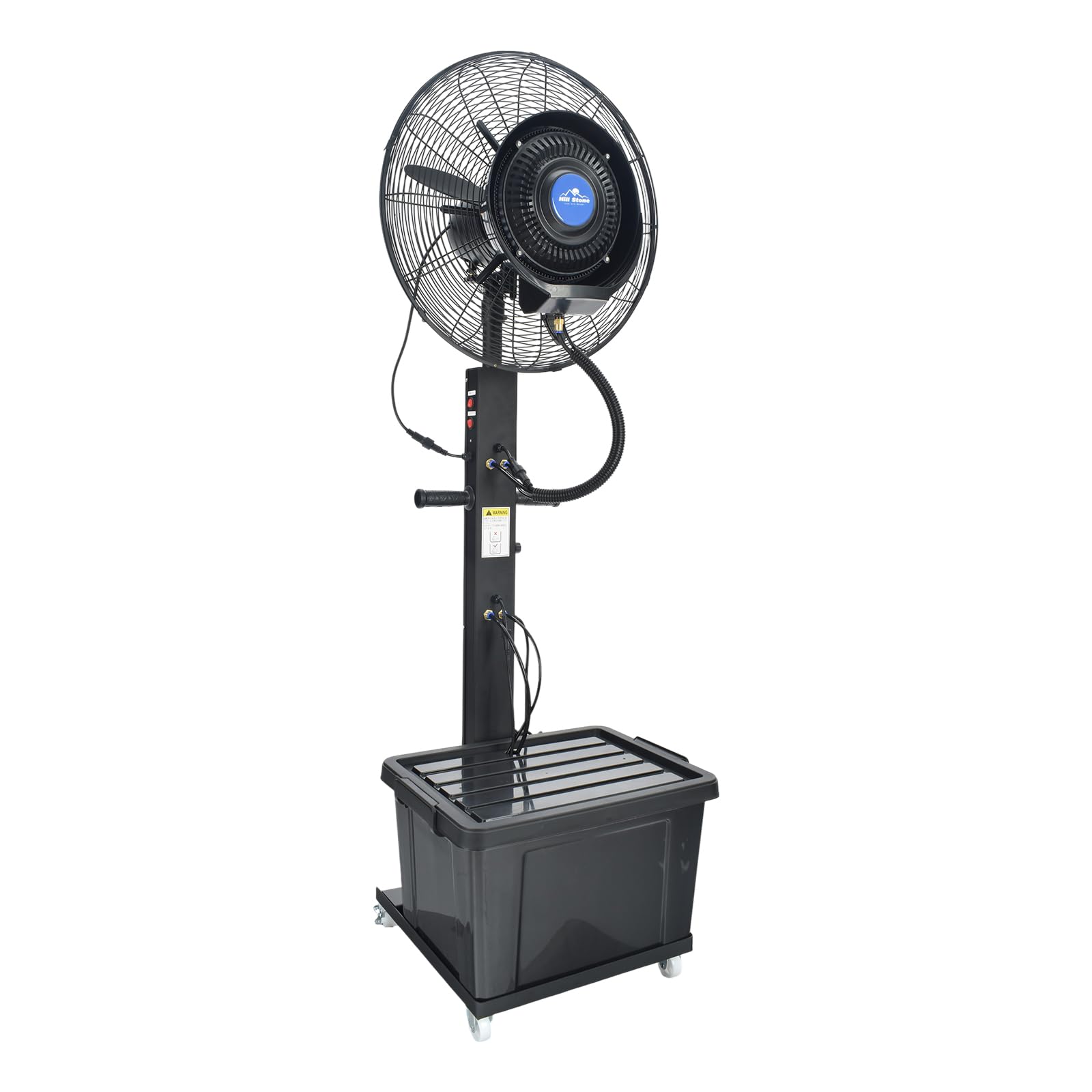 Amazon | kaitou ミスト扇風機 大型 業務用 工場扇 微細ミスト