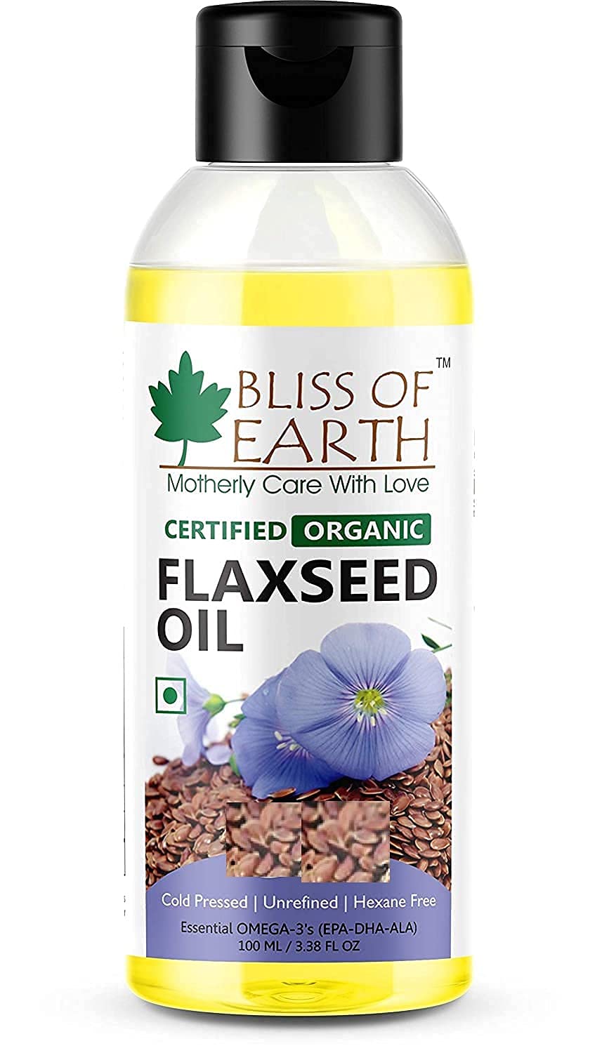Bliss of Earth Natural Flaxseed Oil with OMEGA-3 (100ML) (B07GV98LRQ) Amazon Price History, Amazon Price Tracker