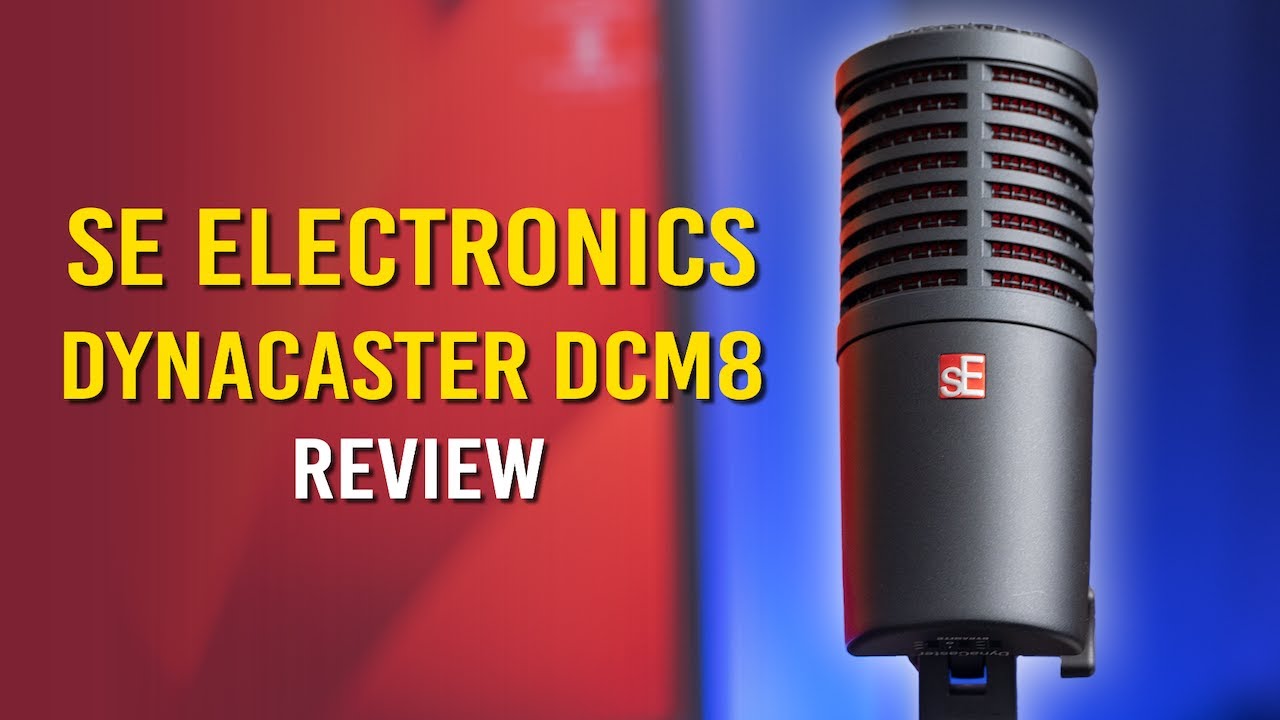 Watch SE Electronics Dynacaster DCM8 Microphone Review on Amazon Live