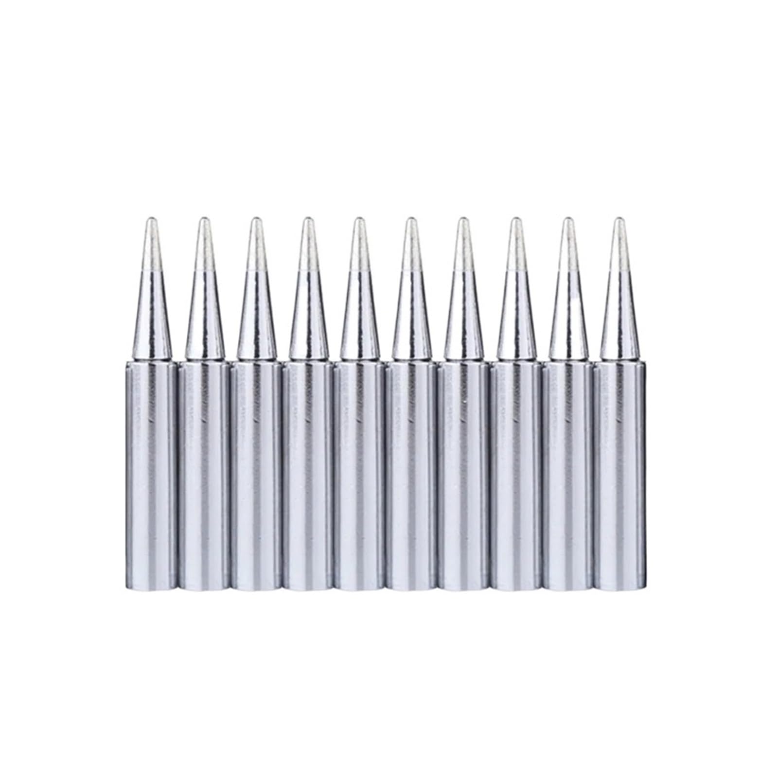 Pjfcewfdgx 10Pcs 900M-T-B Soldering Iron Head For Station Tools(10Pcs 900M-T-B)