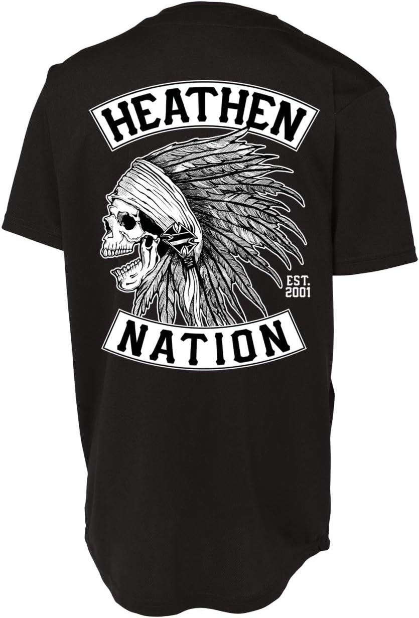 Heathen "Chief Baseball Jersey
