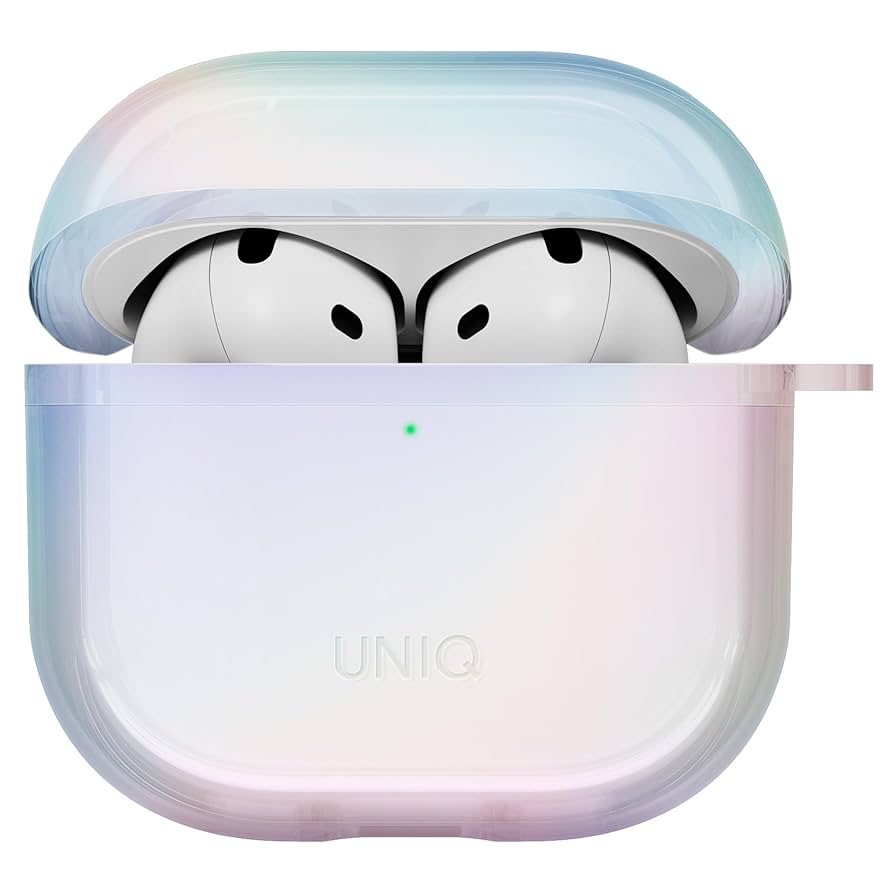 【美品】AirPods4本体 ANC搭載モデル UNIQケース付き UNIQ（ユニーク） AirPods 4用ケース NEXO for AirPods 4｜UNIQ