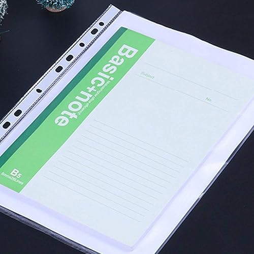 Miniatura 4 de Paquete de 20 protectores de hojas transparentes, 9.17 x 12 pulgadas, reutilizables, borrables, para guardar recetas, fotos, documentos importantes,