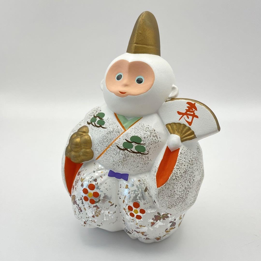 Amazon | 京陶人形 三番叟 小川勲 紙箱入 置物 小川人形店 伝統工芸