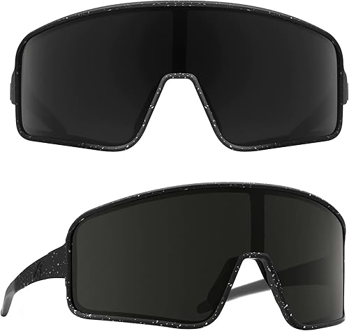 MAXJULI Gafas de sol polarizadas para hombres y mujeres, resistentes al viento, para deportes al aire libre, ciclismo, correr, protección UV400,
