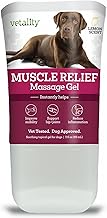 Vetality Muscle Rub Ointment for Dogs | Fast Pain Relief | Soothing Topical Anti-Inflammatory | 3 fl oz | Lemon Scent