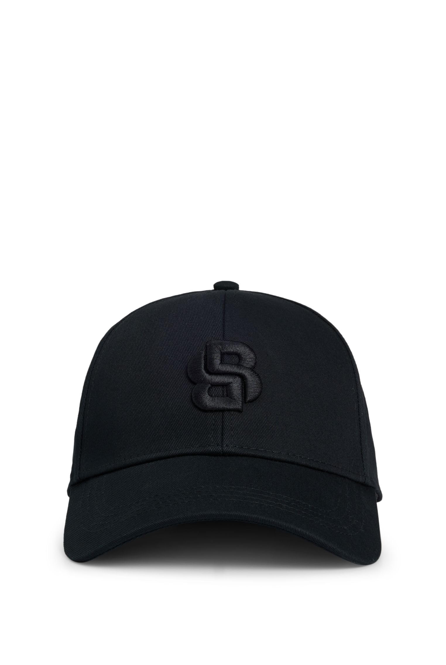 BOSS Cap Aus Baumwoll-Twill Mit Aufgesticktem Double-b-Monogramm