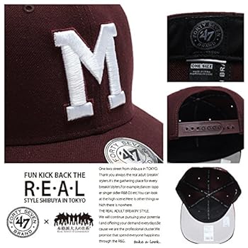 Amazon.co.jp: Forty Seven Hat, 47 Cap, Montreal Maroons, 47