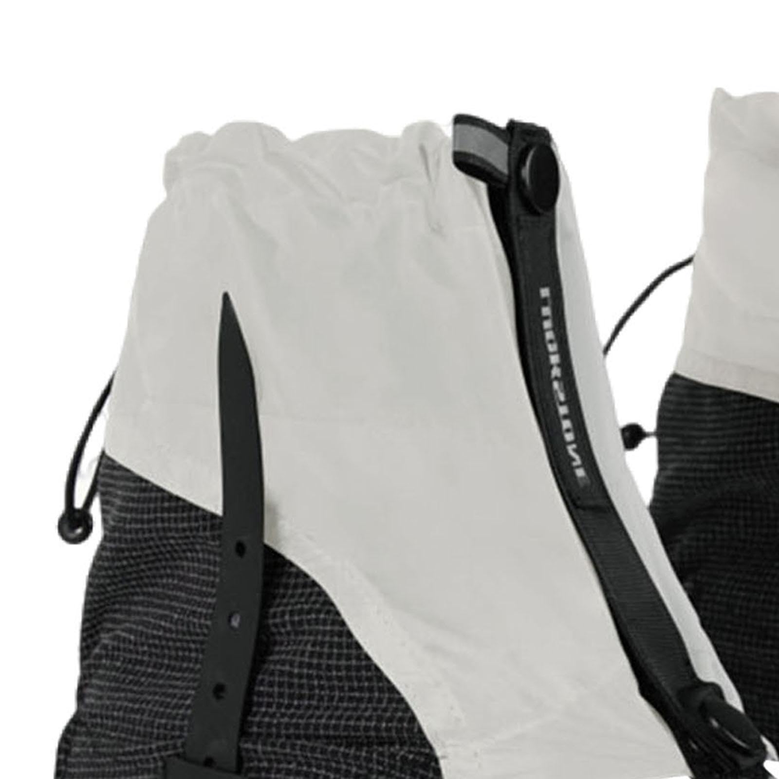 1 Par Polainas Outdoor Tobillo Bajo Impermeables Protectoras Ligeras Antidesgarro con Gancho para Cordones Adecuadas para Correr Senderismo Esquí