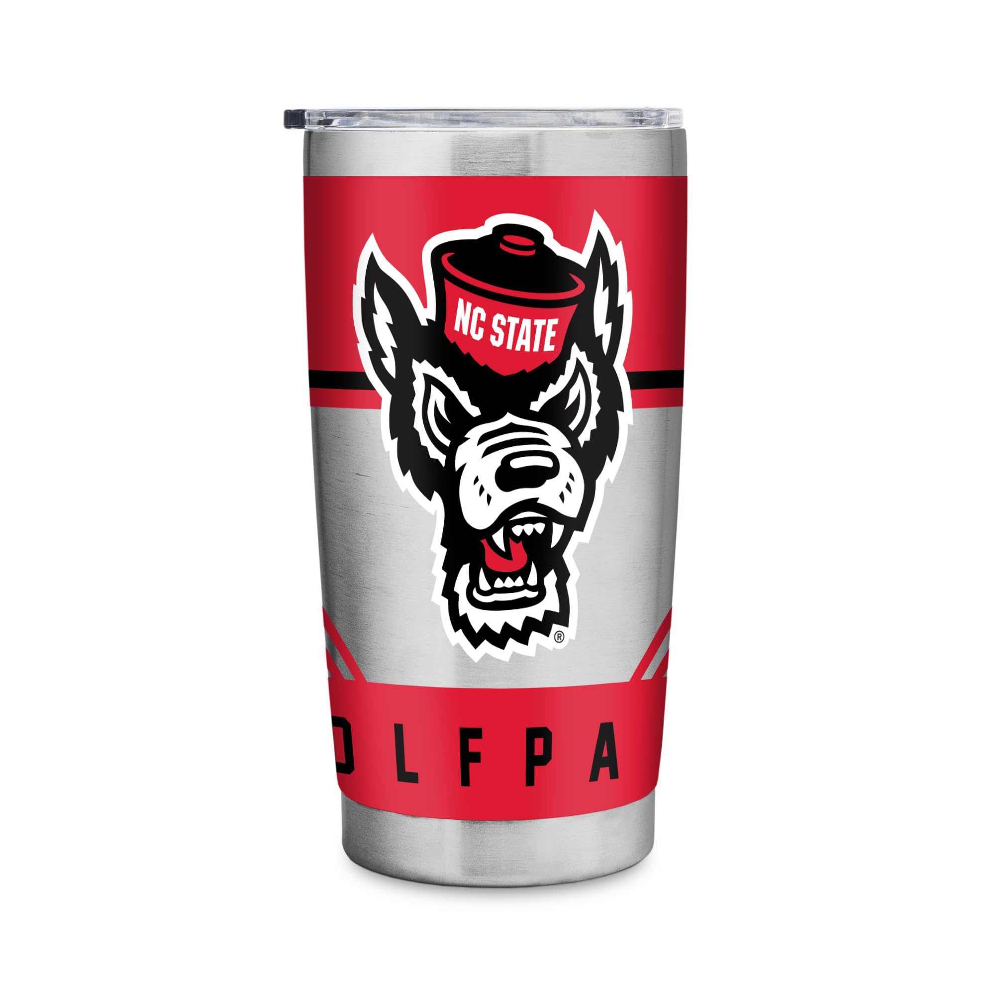 Gobelet acier inoxydable NC State Wolfpack 591ml avec couvercle hermétique