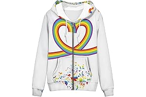 Vibrant Animal Texture Pride Jacket