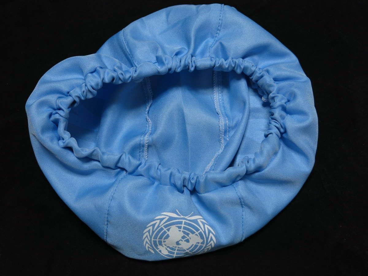 Amazon.co.jp: 国連軍 UN ヘルメットカバー 平和維持軍 自衛隊PKO