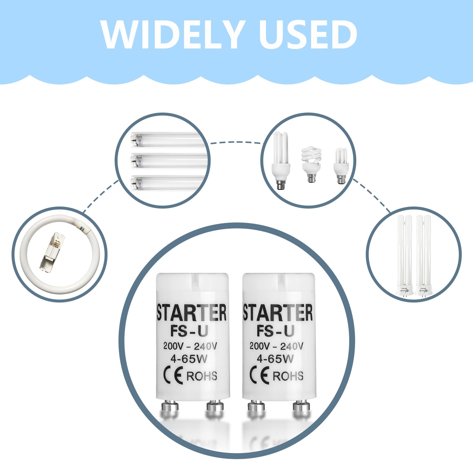 6 Pcs Fluorescent Light Starter - Image 4
