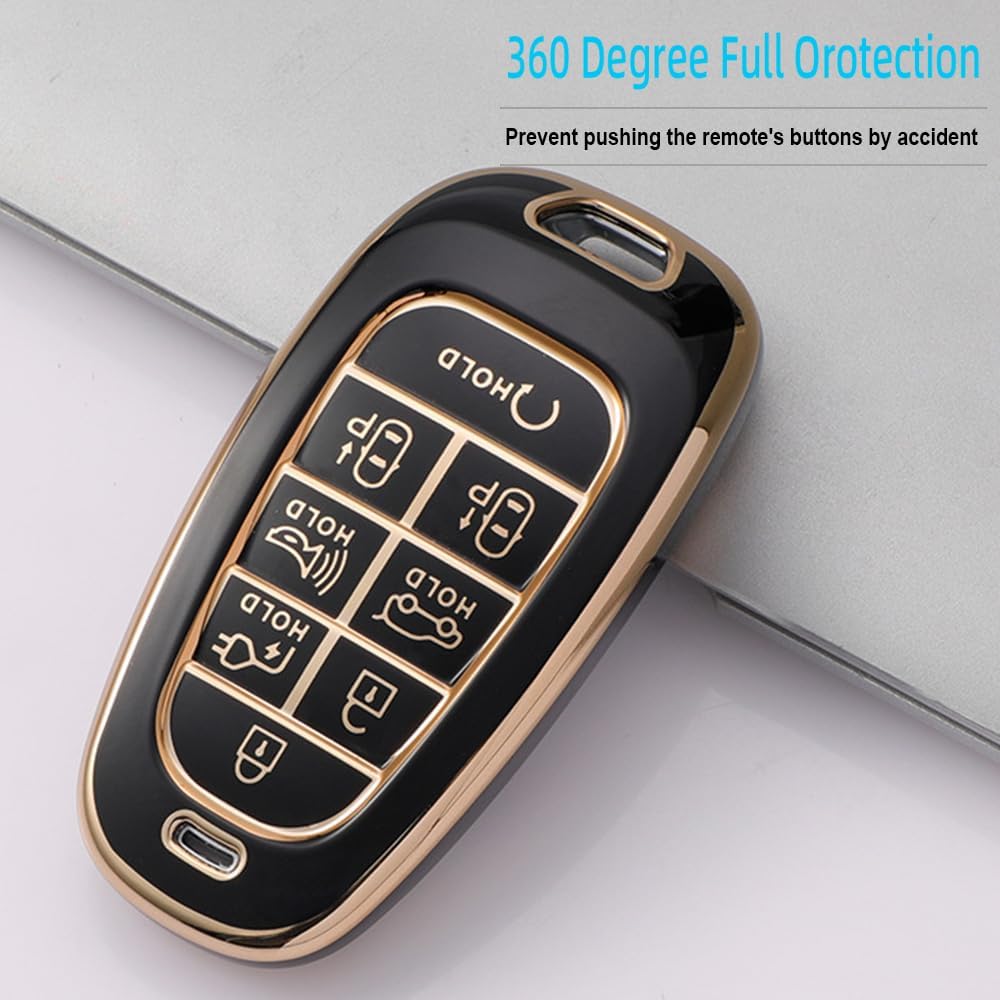 Key Fob Cover for Hyundai Ioniq 5 Nexo Tucson Sonata 2020-2022 2023 image 4