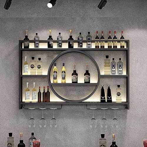 Support suspendu pour bouteilles de vin pour optimiser les petits espaces - 2