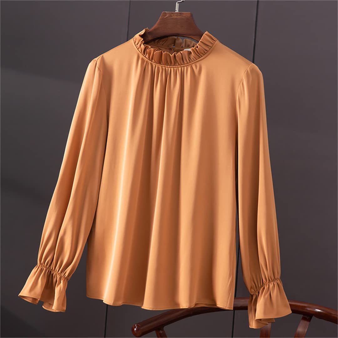 トップス ruimeme stand collar blouse Ruimeme 予約 】falling collar high neck blouse