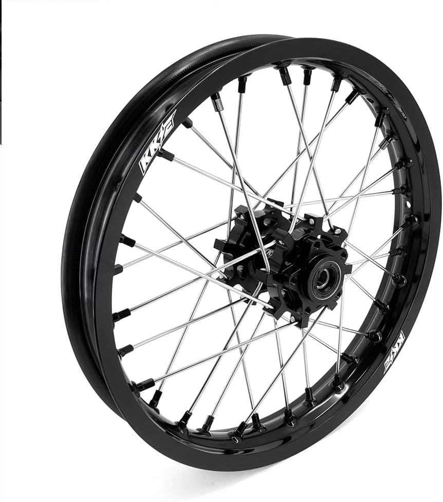 KKE 1.6 * 19/1.85 * 16 E-moto Dirt Bike Electric Wheels Rim Fit Talaria Sting MX5 All Black