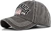 Cot-Oath Mens Baskeball Cap Women Hat American Flag Hat Unisex Adjustable Trucker Hat Retro Dad Mom Gift