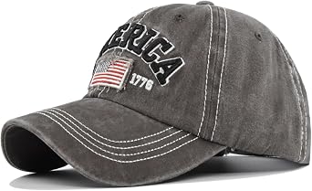 Men Baseball Cap Women Hat American Flag Hat Unisex Adjustable Trucker Hat