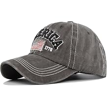 Mens Baskeball Cap Women Hat American Flag Hat Unisex Adjustable Trucker Hat Retro Dad Mom Gift