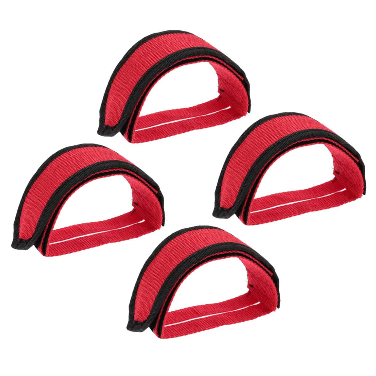 VANZACK Pedales de Puntera Clips de Pedal de Bicicleta Pedales Ciclo Correas de Bicicleta Correas para Pedales de Bicicleta Correas para los de los pies de Bicicleta