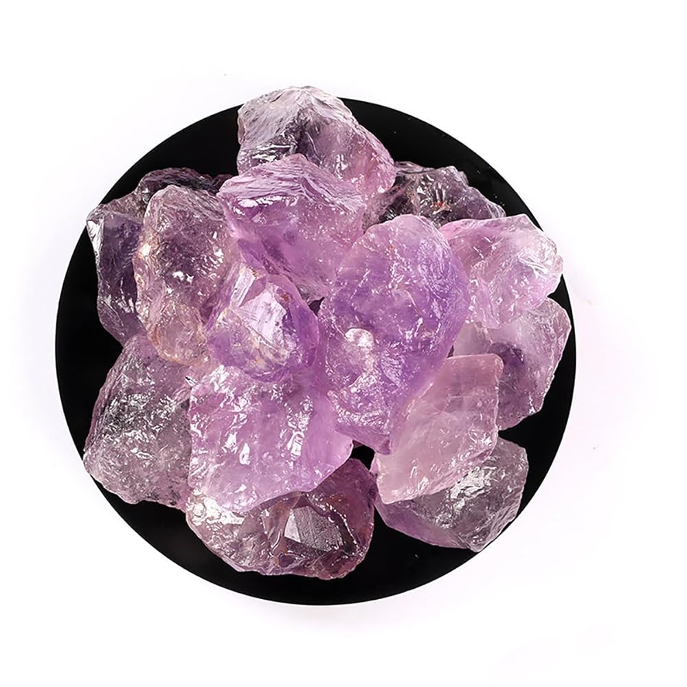 アメシスト原石（台付き）No.95211 アメシスト・紫水晶原石クラスター(台付)［No.13