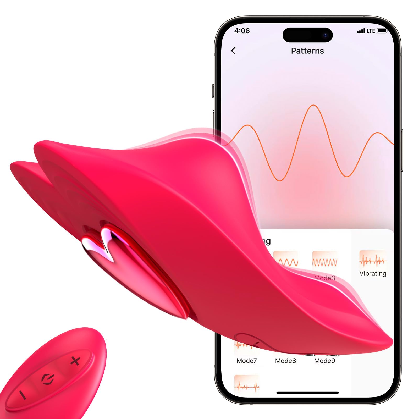 Sex Toýs Femme Couple Oeuf Vibrant Femme à Distance,Vibromasseur Clitoridien Portable Point G Sex Toys à Télécommande avec 10 Modes de Vibration Jouet Sexualité Couple (rouge)