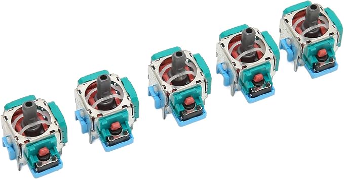 Replacement 3D Joystick Analogue Stick Module for Game Controller 5 Pieces Professional Game Controller Joysticks 5 Gamepad Accessories