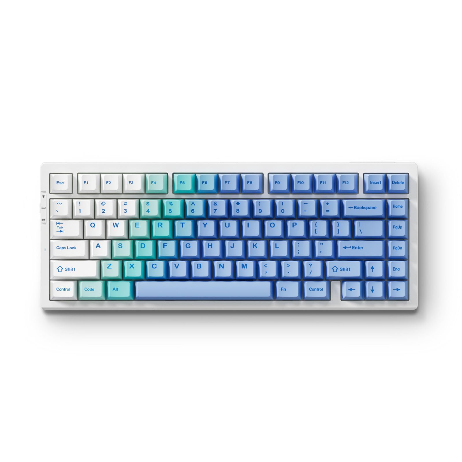 MCHOSE G75 PRO 75% Wireless Mechanical Keyboard, TKL Keyboards Tri-Mode BT5.0/2.4GHz/USB-C, Hot Swap Custom Creamy Keyboards Linear Switch, Double