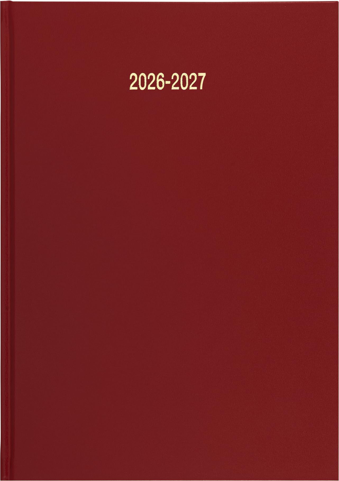 Star Note 2026-2027 A4 Week to View Academic Diary School Planner Student Oragniser - Burgundy