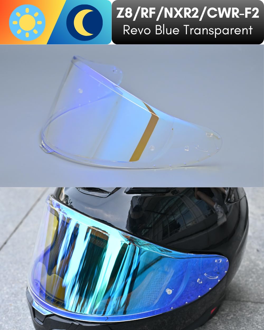 Amazon.co.jp: Logto ヘルメットバイザー交換 Z8/CWR-F2/NXR2/RF-1400