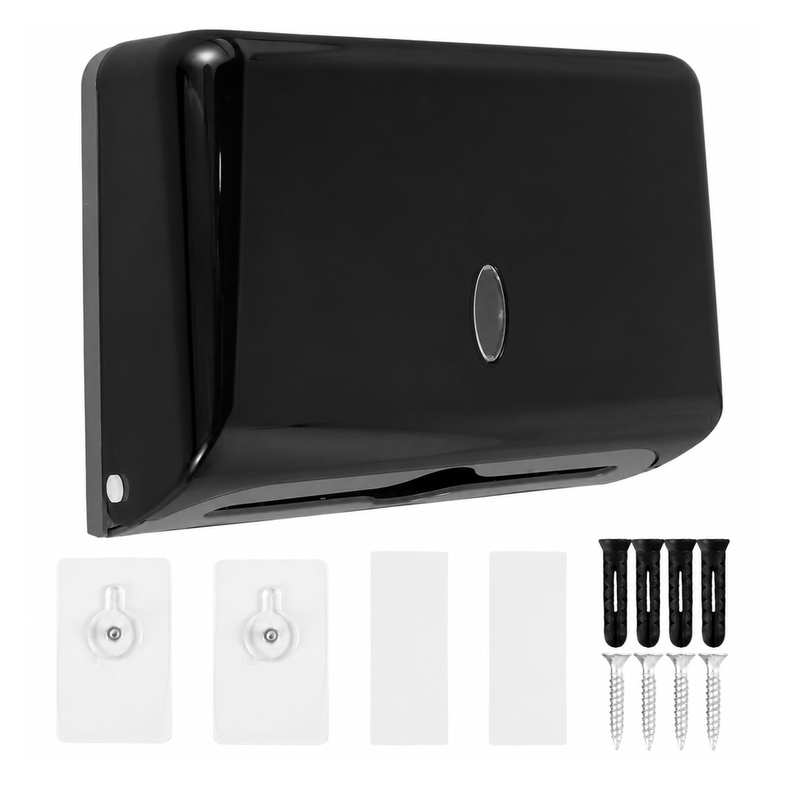 Toilet Roll Holder, Wall-Mount Paper Towel Dispenser,for Bathroom