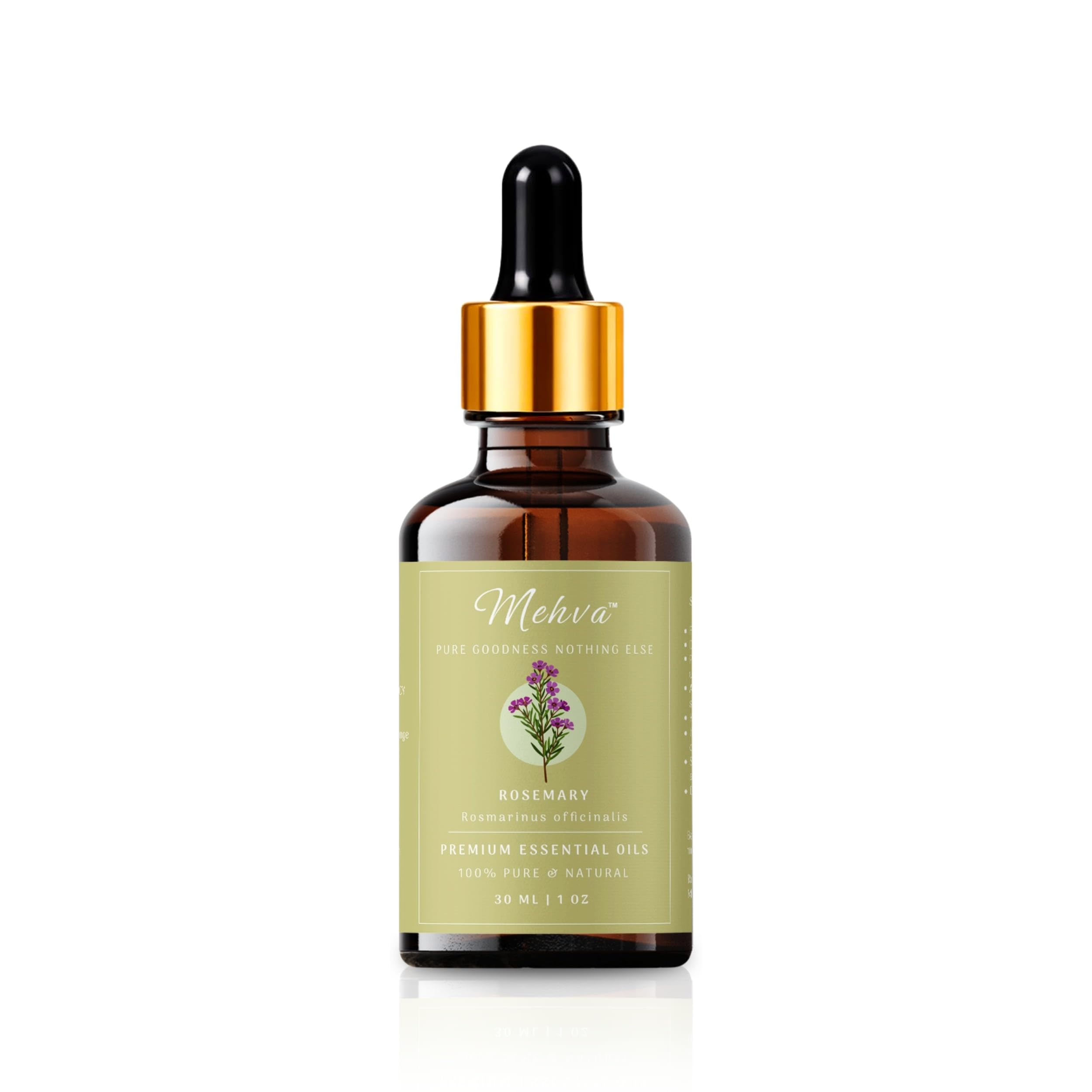 Rosemary Essential Oil | 30Ml | 100% Pure & Natural | Promotes Hair Growth, Reduces Hair Fall & Strengthens Hair | Nourishes Scalp | Aromatherapy-image-45