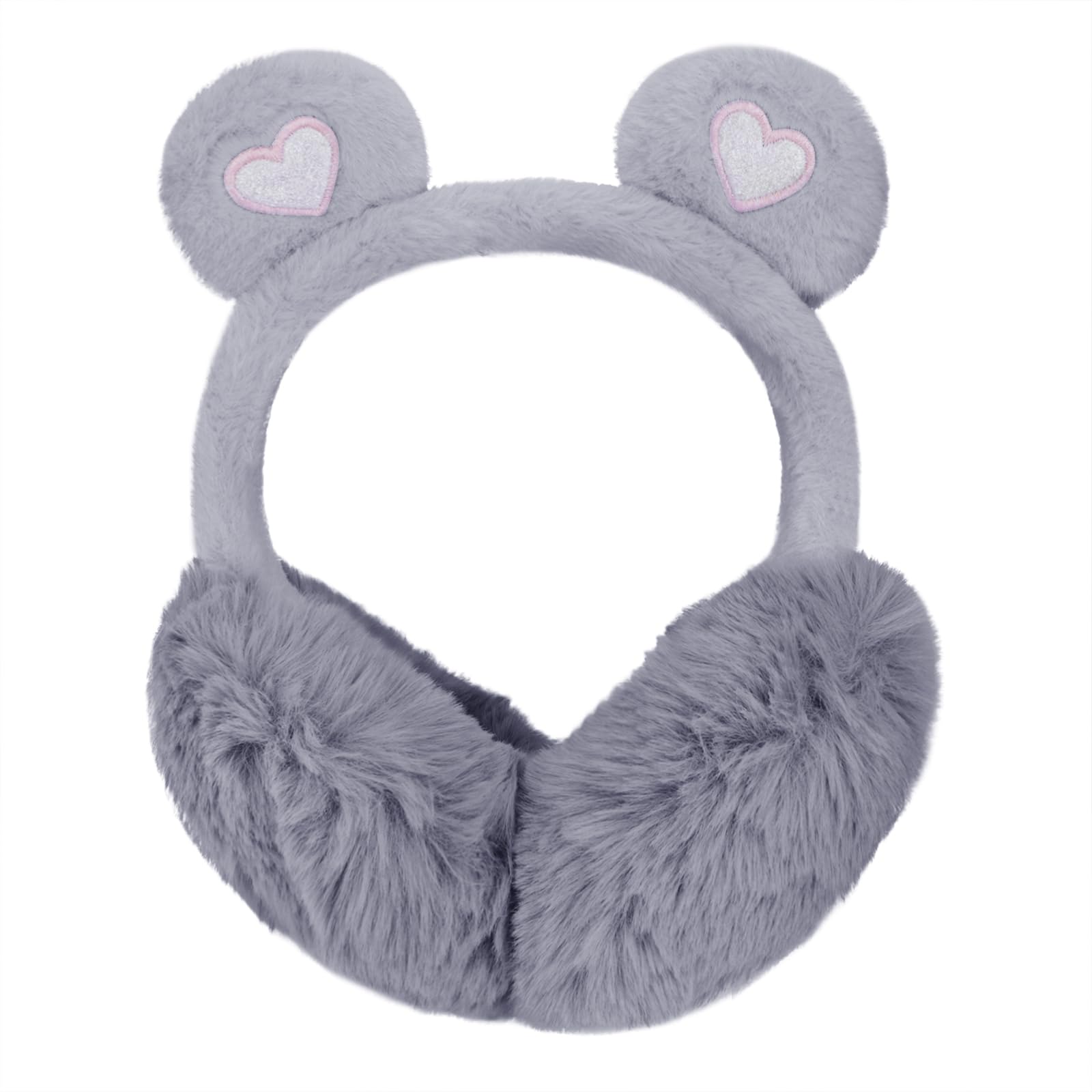 Cute Cartoon Animal Winter Earmuffs Soft Faux Fur Ear Warmers Adjustable for Adults Kids Thermal Plush Ear Muffs-image-46