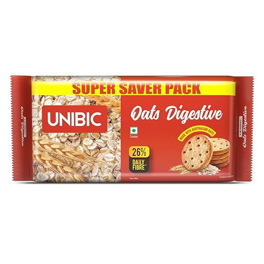 UNIBIC Oat's Digestive Cookies, 600 g