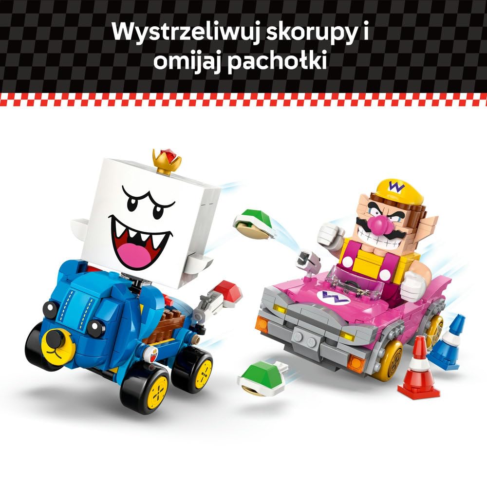 LEGO Super Mario Mario Kart— Wario i King Boo 72038