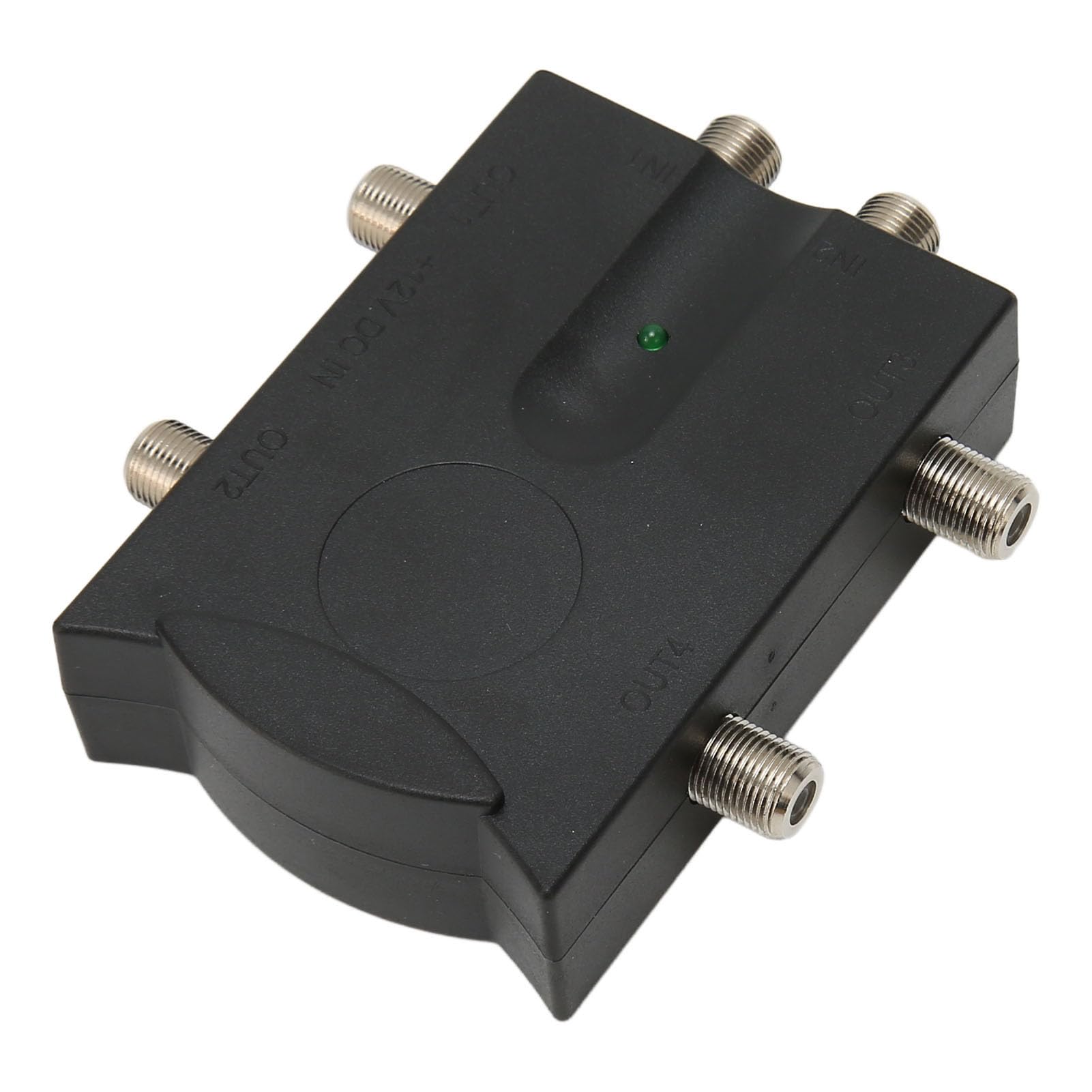 Amplificatore TV, 2 in 4 out, senza perdite, bidirezionale, accessori televisivi ad alta elettronica, antenne, guadagno 7,5 DB con equalizzatore per cavo