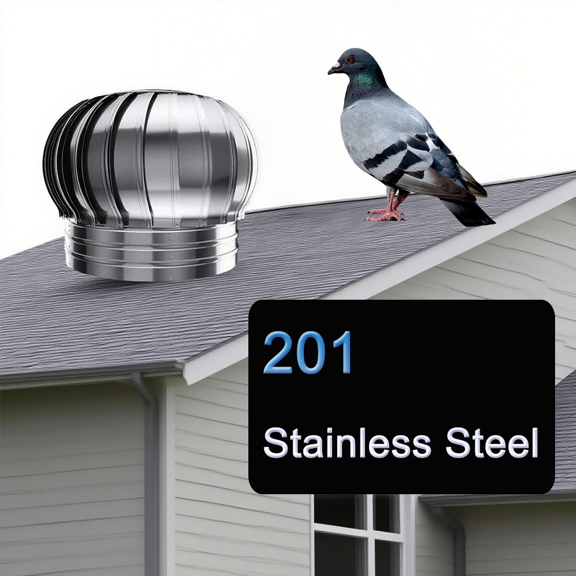 chimenea sombrerete de chimenea con ajustable metal Strips, Cubiertantilluvia de techo para chimenea, horno Ventilación sombrerete de chimenea, escape sombreretes de chimenea, protección de Insects(