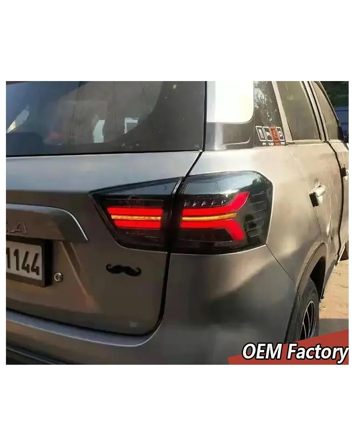 światło hamowania dla Suzuki Vitara tylne światło Maruti Brezza 2016-2020 DRL tylne + hamulec + kierunkowskaz + bieg wsteczny styl samochodu
