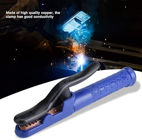 Miniatura 5 de Soporte de electrodo 800A Capacidad Aislada Abrazadera de soldadura de cobre para máquina de soldadura (latón)