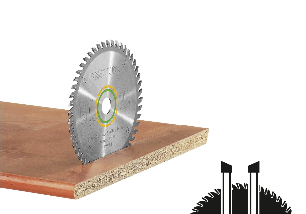 Festool 500648 Fine Tooth Saw Blade 230x2,5x30 W48, Multi-Colour