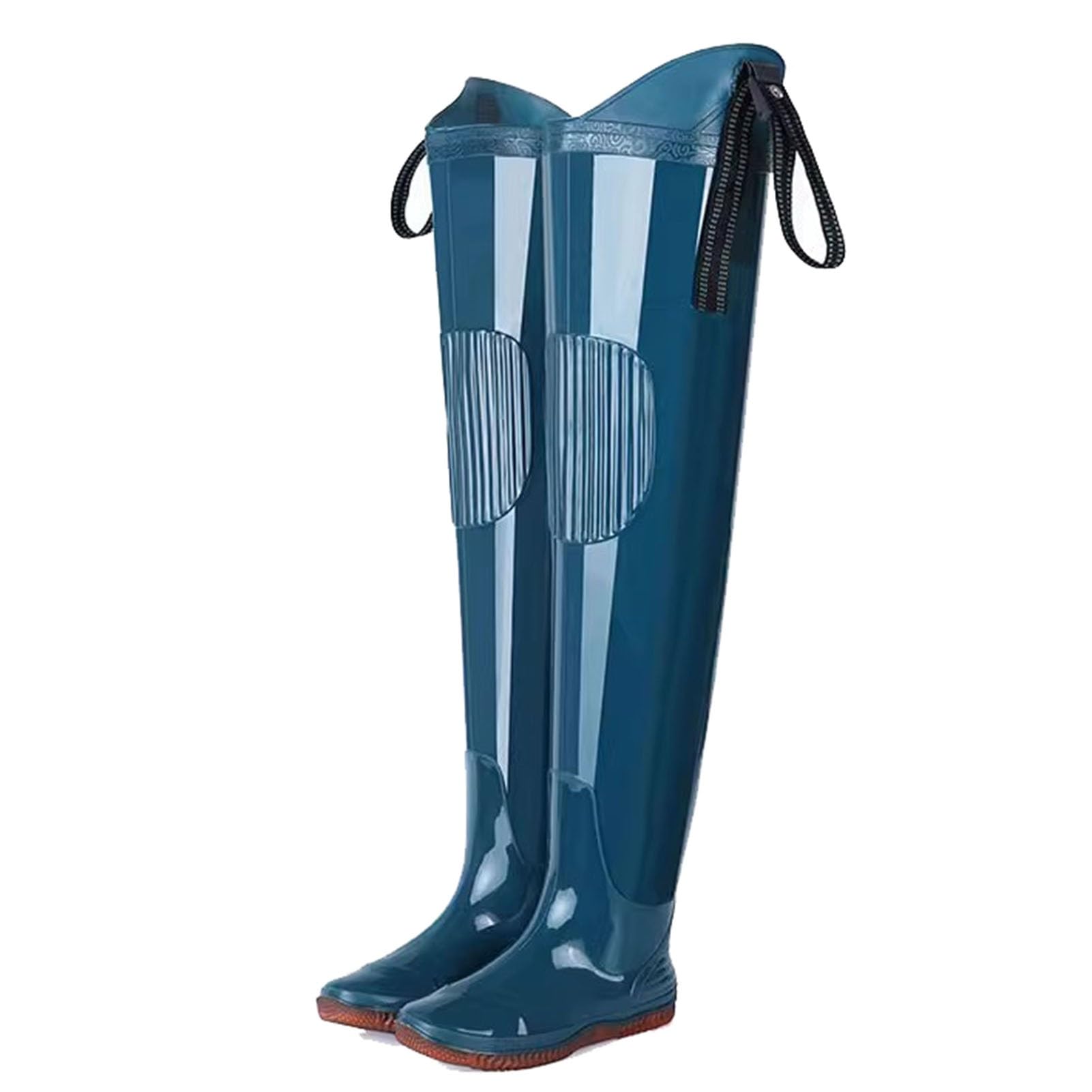 Watstiefel Hip Wader PVC Leichte wasserdichte Angelstiefel Mit Dicker, Rutschfester Oxford-Sohle Für Männer Und Frauen