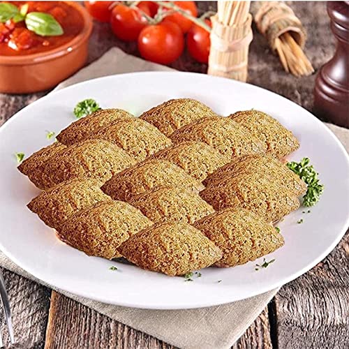Kibbeh Rolls Maker, Meatball Mold Kibbeh Maker Processor Mold DIY Plastic Manual Meatloaf Maker Press Tool, Homemade Kitchen Cooking Tools for Making Fried Kibbeh (9 Grids)