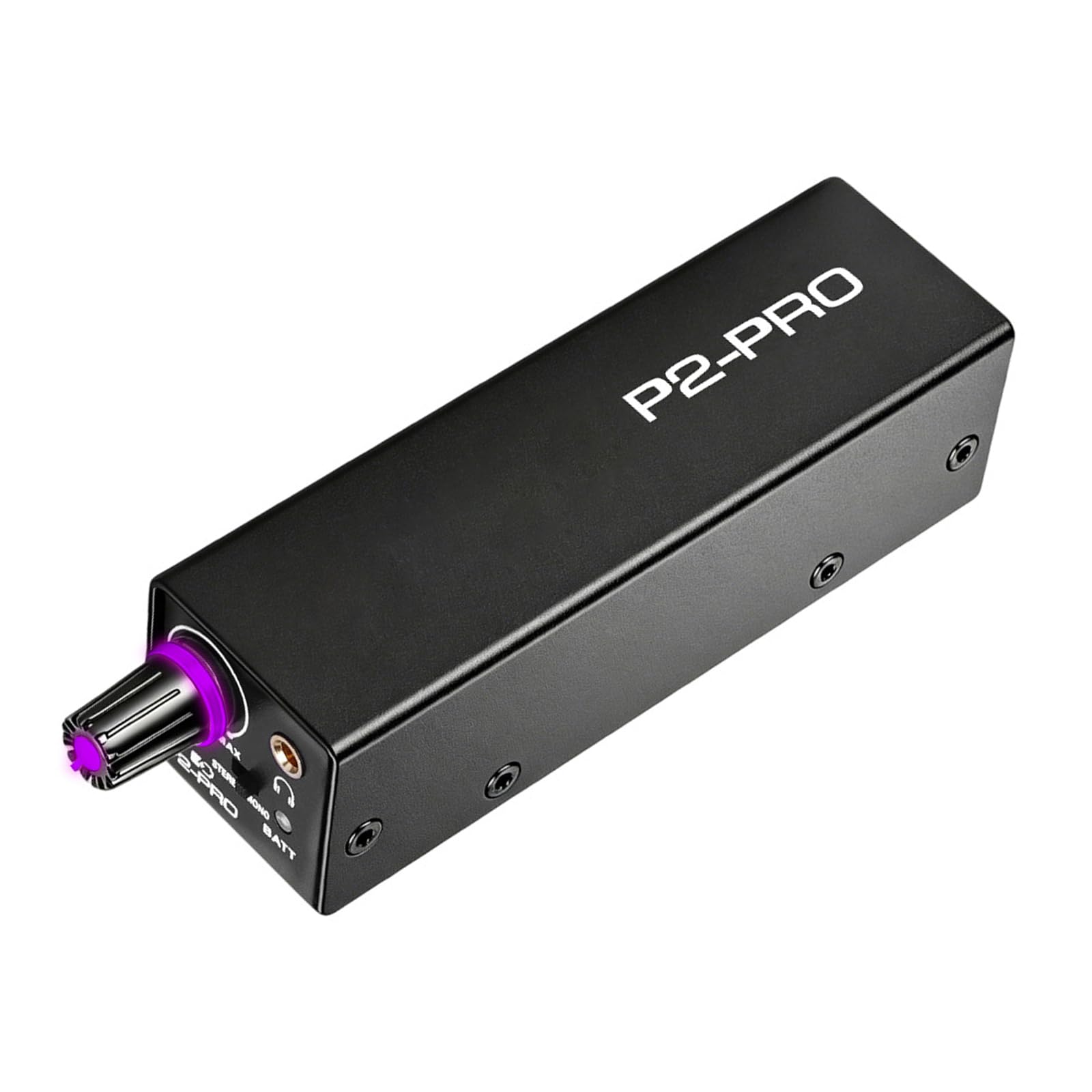 Amplificatore per cuffie con manopola di accesso